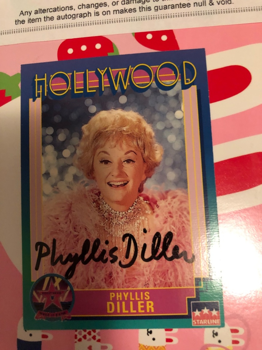 Phyllis diller autograph hand signed authentic COA - Picture 6 of 7